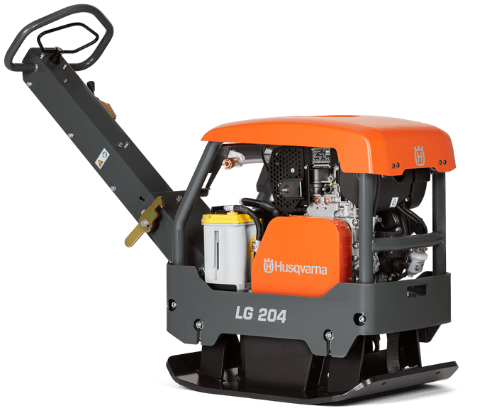 Vibroplate diesel fram/bakovergående vekt < 400 kg